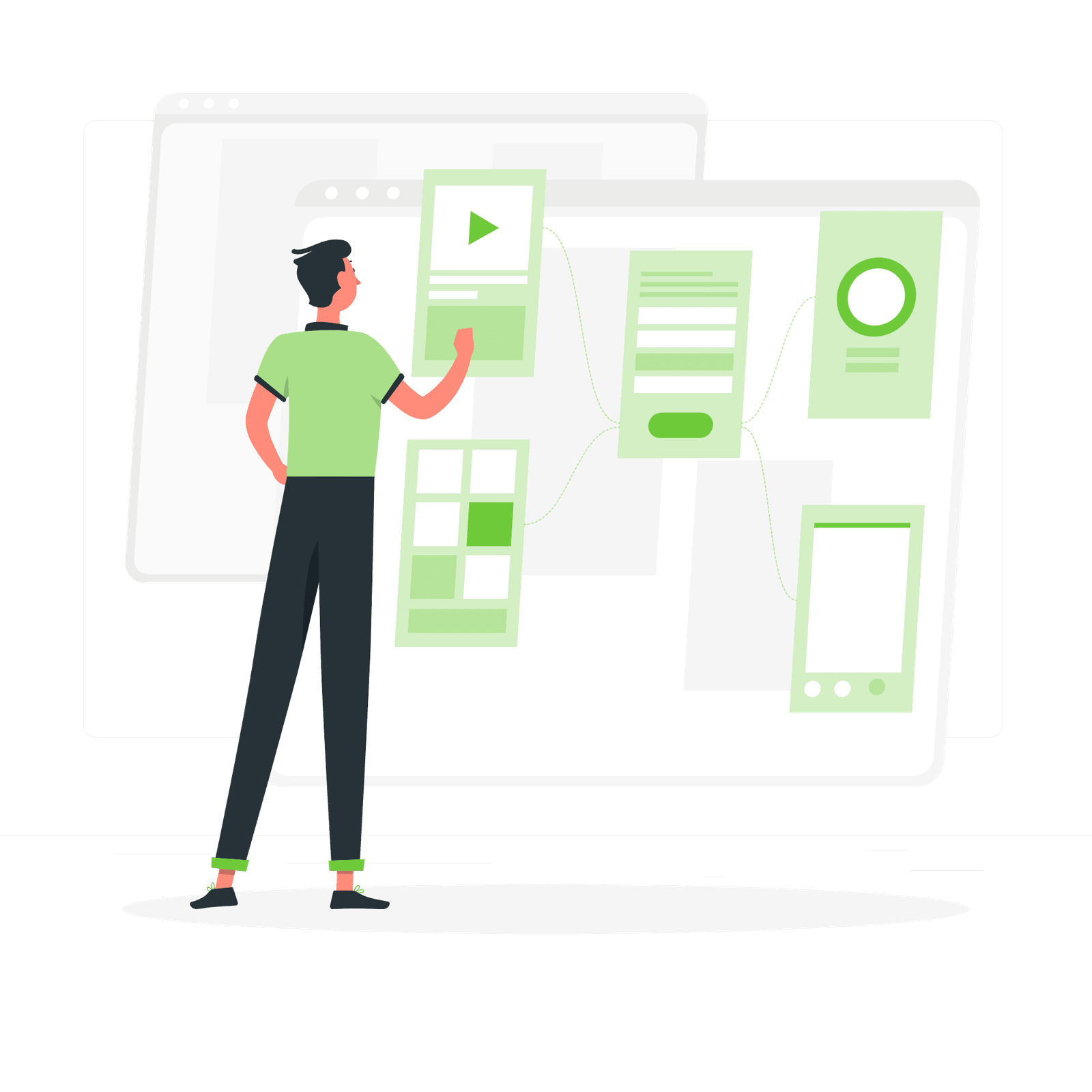 Shopify Galaxy's Wireframes