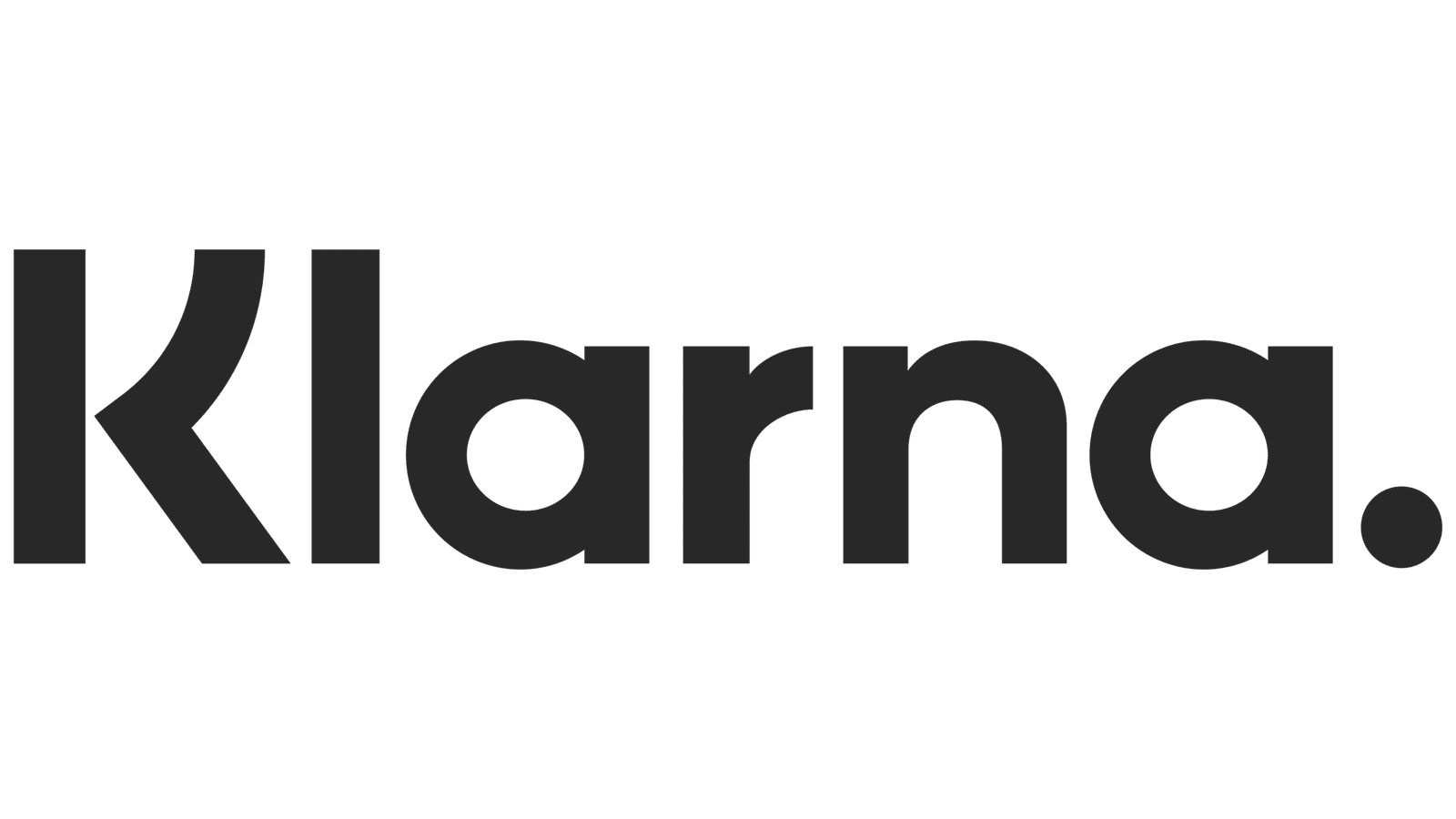 Klarna-Logo black