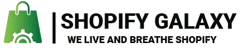 Shopify Galaxy green and black Logo