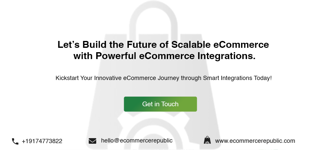 Contact eCommerce Republic for eCommerce Integration Services