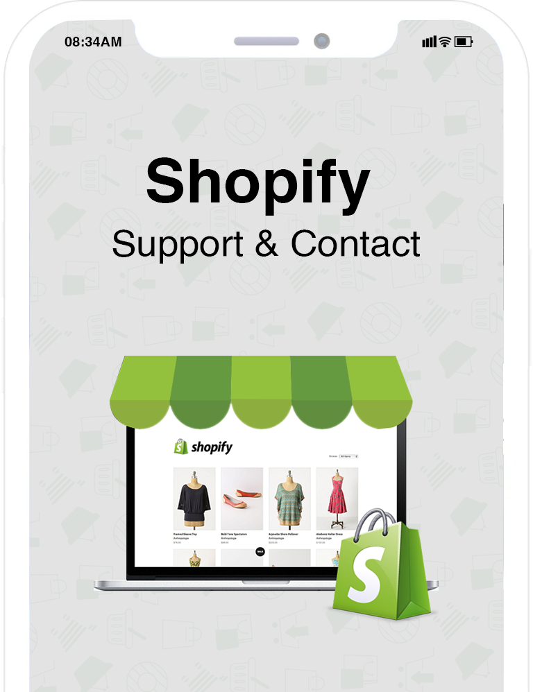 shopify contact and support