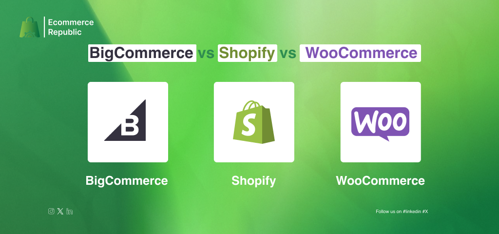 BigCommerce Vs Shopify Vs WooCommerce