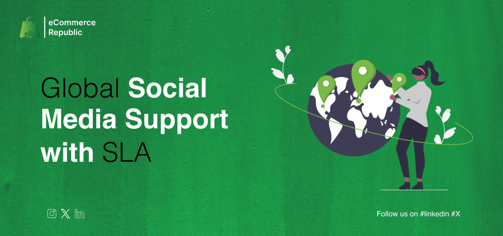 global social media support with SLA
